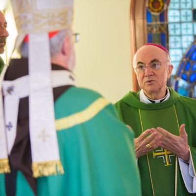 Report: Archbishop Planned To Go Into Hiding Because Of His Accusations Against The Pope