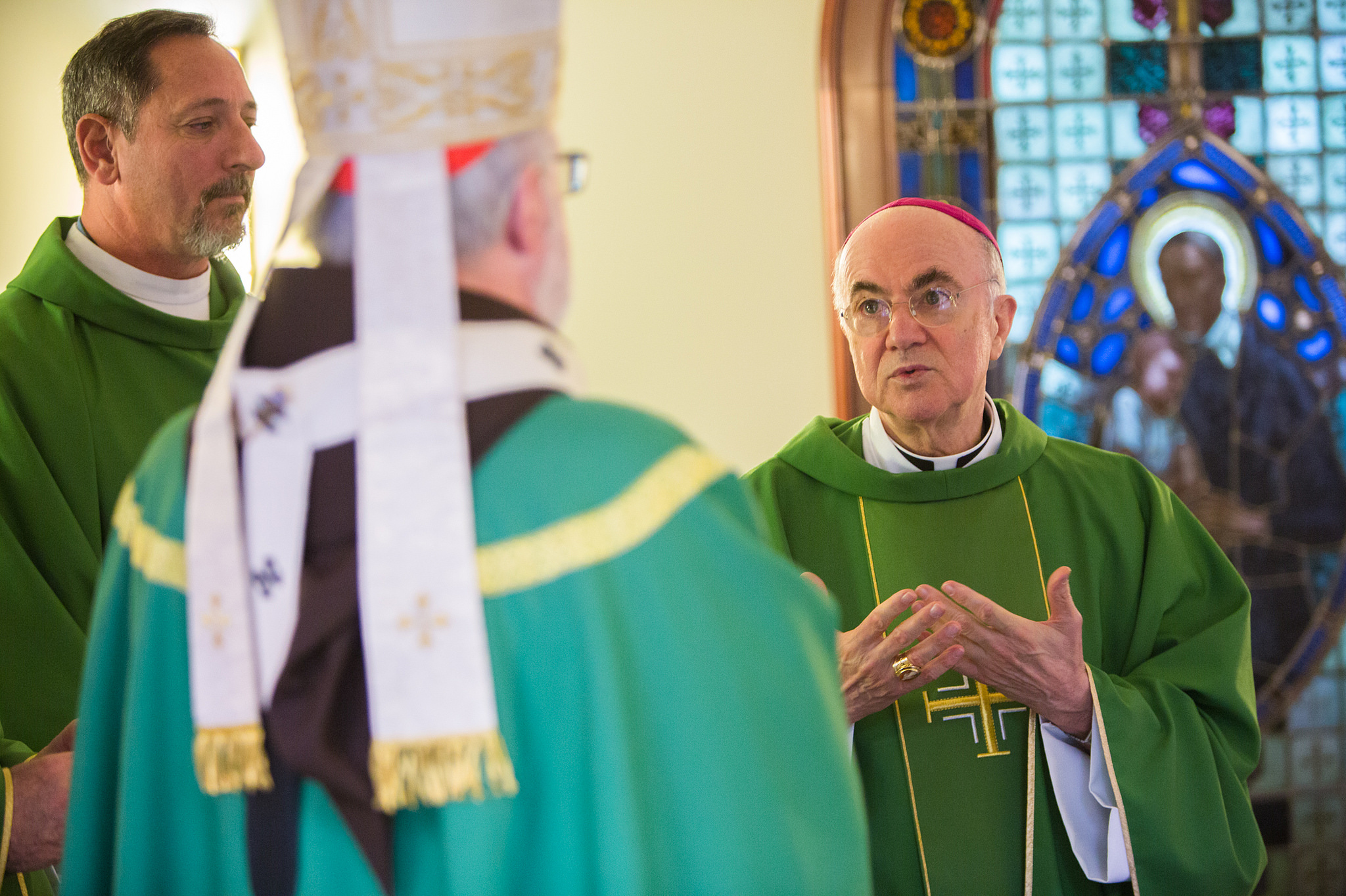 Report Archbishop Planned To Go Into Hiding Because Of His Accusations