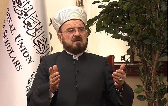 pictured: Iraqi Islamic scholar Ali al-Qaradaghi talk with Dorar Tv - Jun 16, 2019